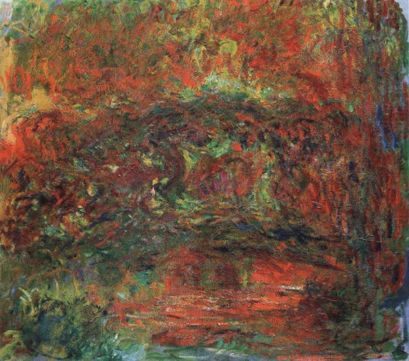 Claude Monet the japanese bridge china oil painting image